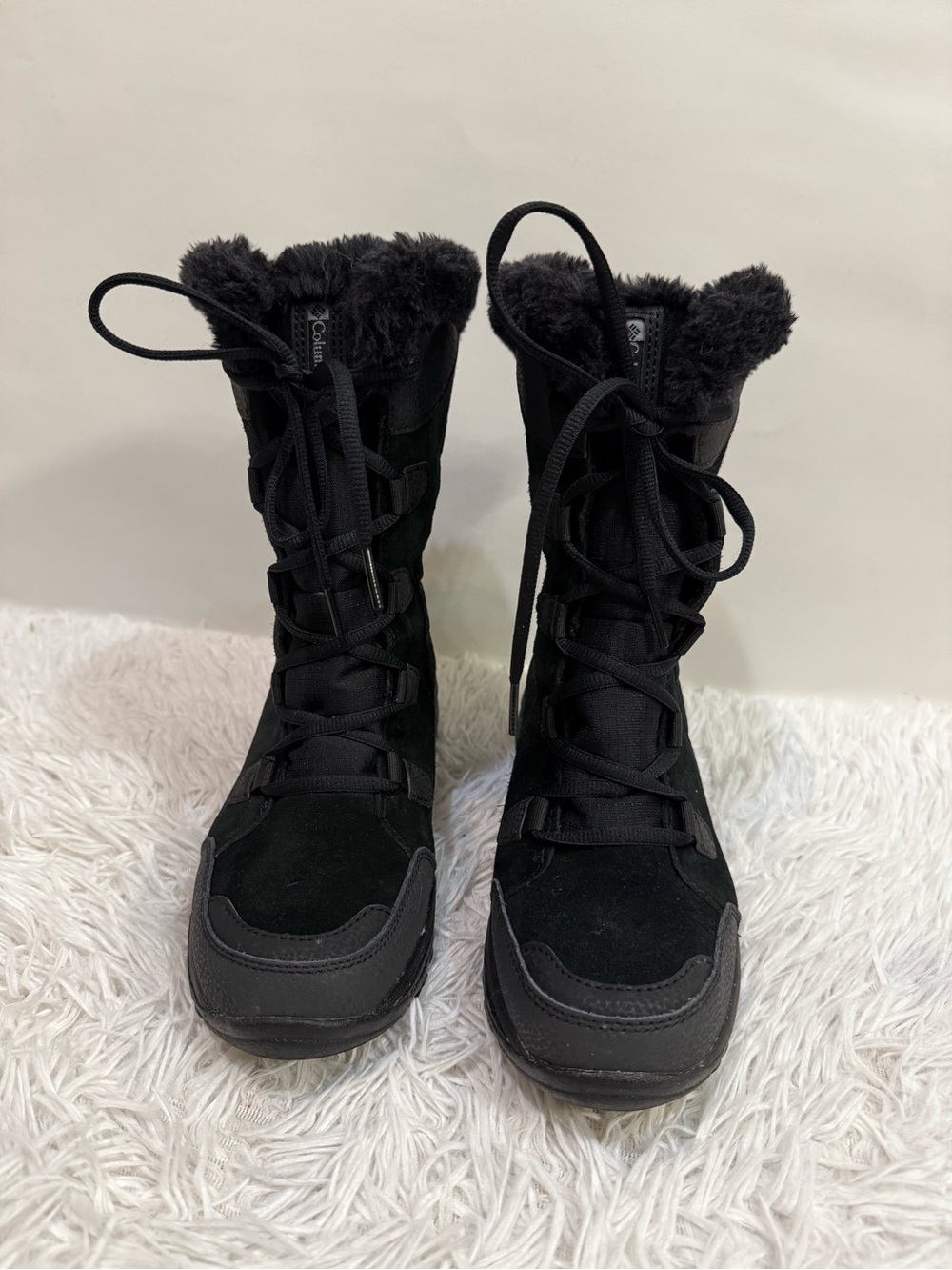 Columbia Ice Maiden 11 Boots Women’s Black Waterproof Winter Snow Size: 7